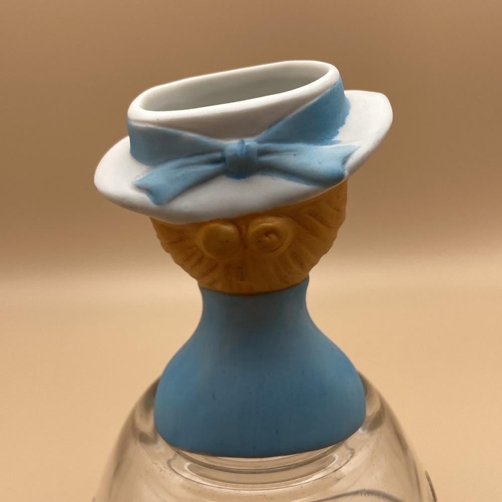 Vintage Giftcraft Lady in Blue Head Vase - Mini Made in Taiwan - Picture 3 of 10